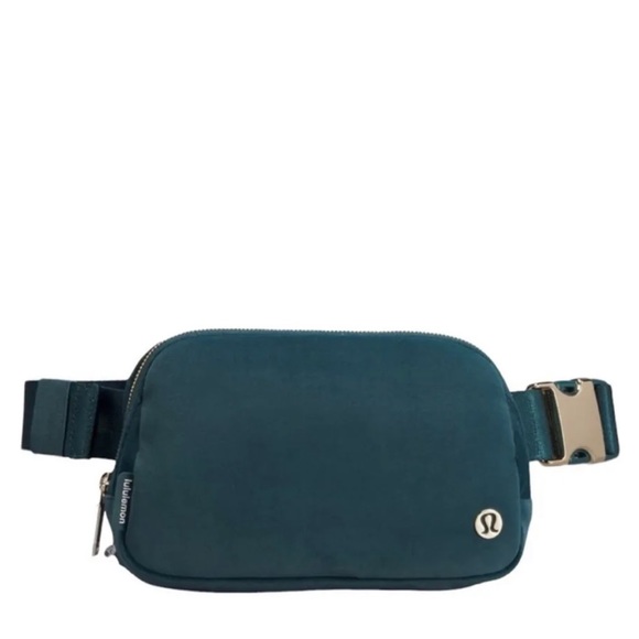 lululemon athletica Bags Lululemon Everywhere Belt Bag Velour Jasper Green Poshmark